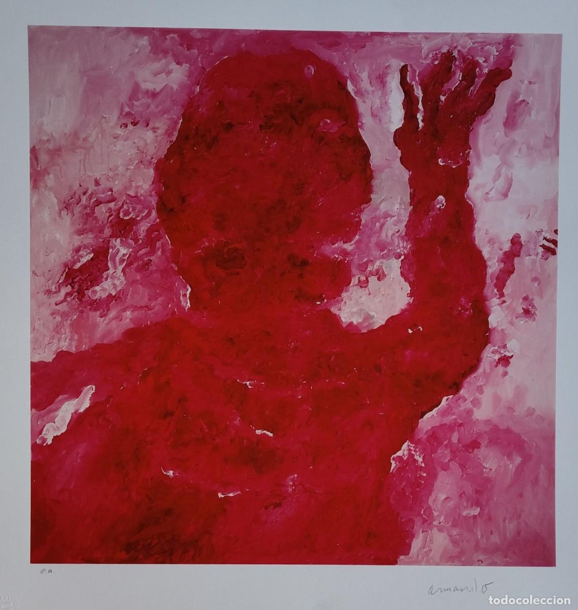 Arte: Armando (1929-2018). Gicl&eacute;e firmado a mano.