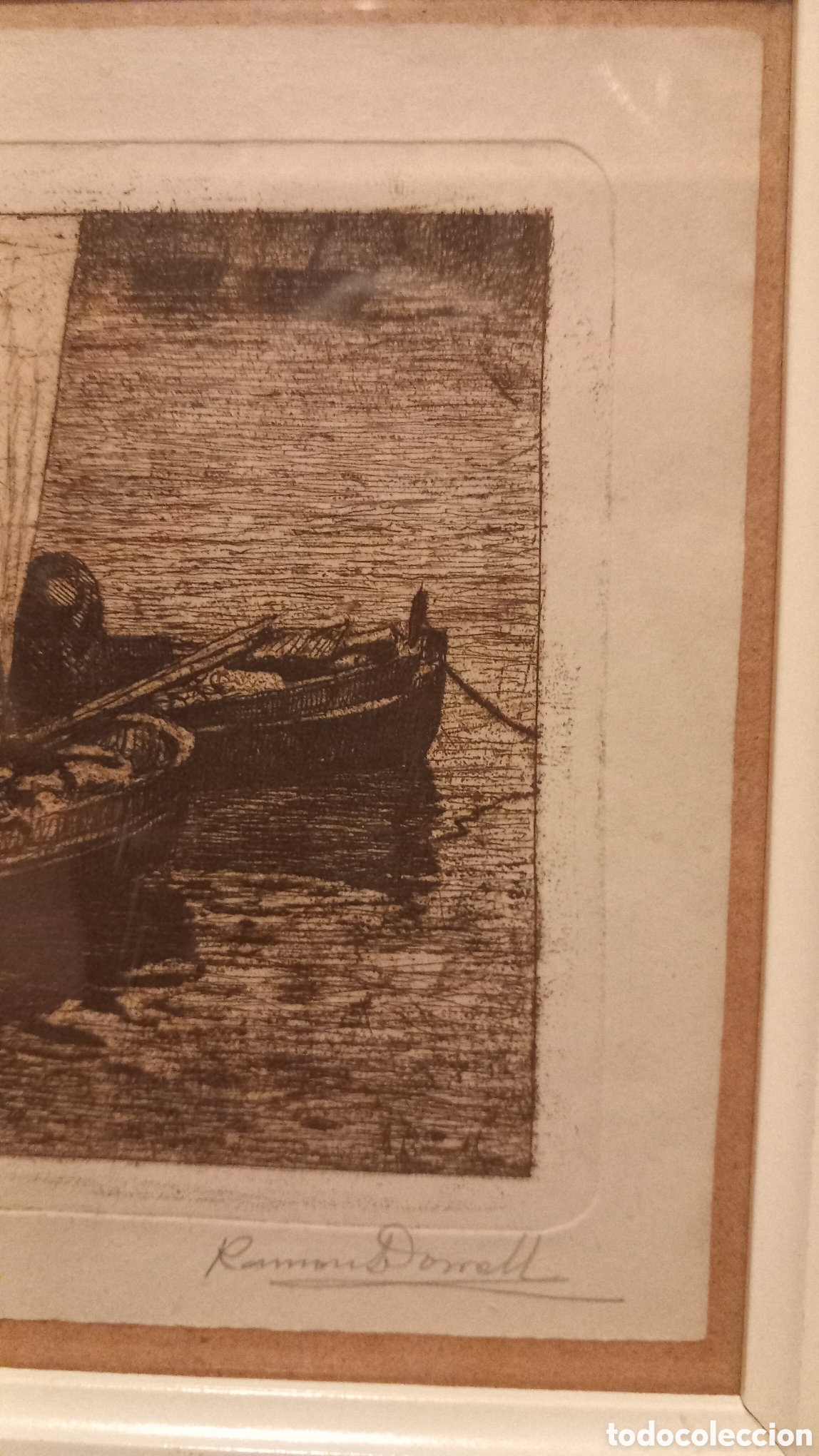 Arte: Ramon borrell I pla, grabado - Foto 2