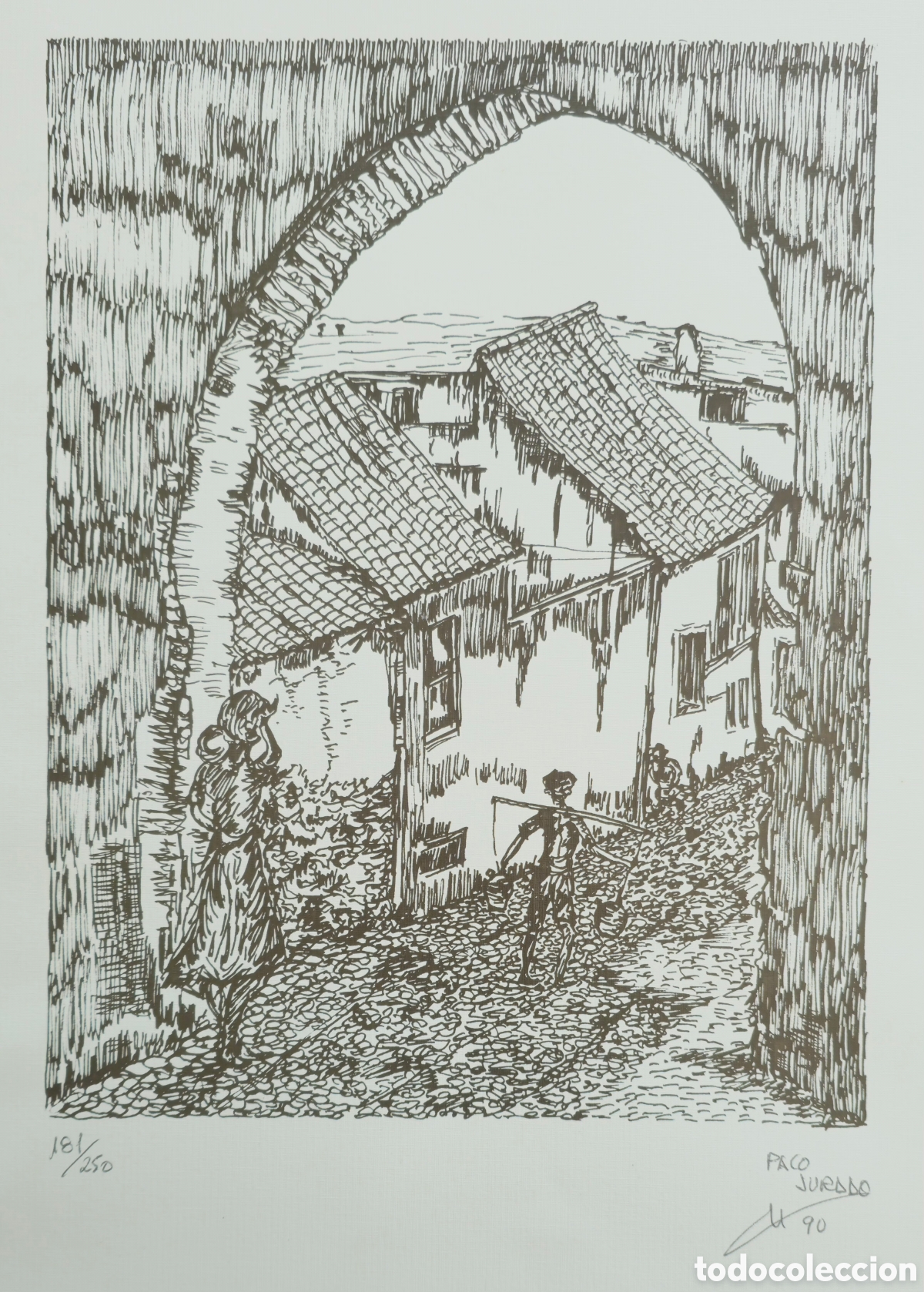 Arte: Original Paco Jurado. Edici&oacute;n Limitada