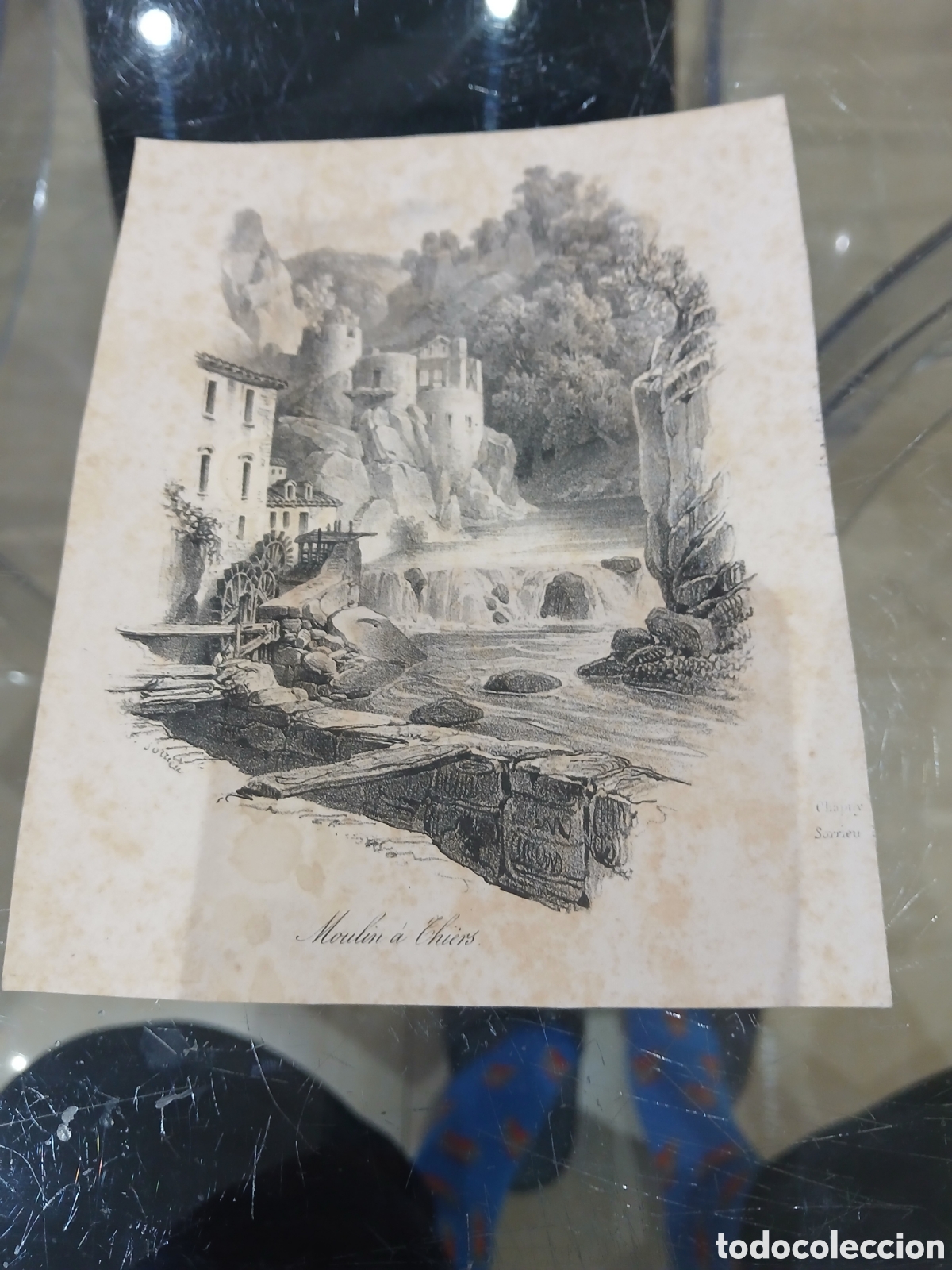 Arte: Grabado antiguo peque&ntilde;o