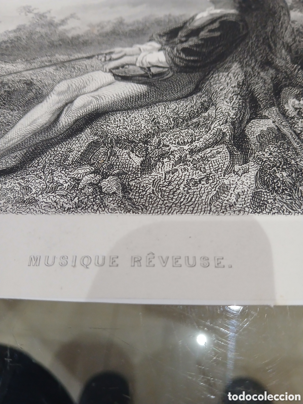Arte: Grabado antiguo de musicos - Foto 2