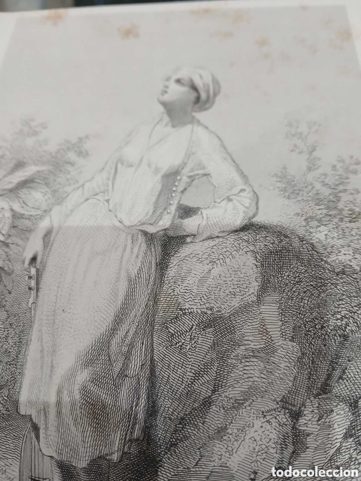 Arte: Grabado antiguo interesate - Foto 4