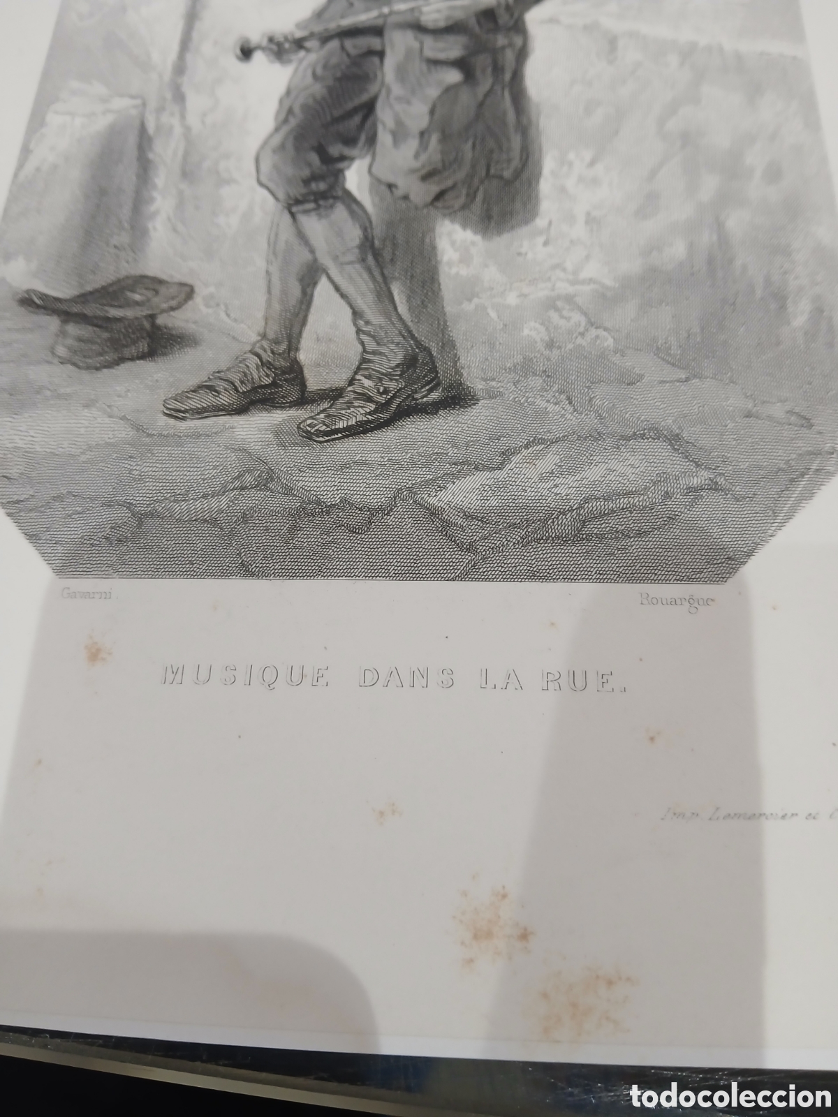 Arte: Grabado antiguo interesate - Foto 2