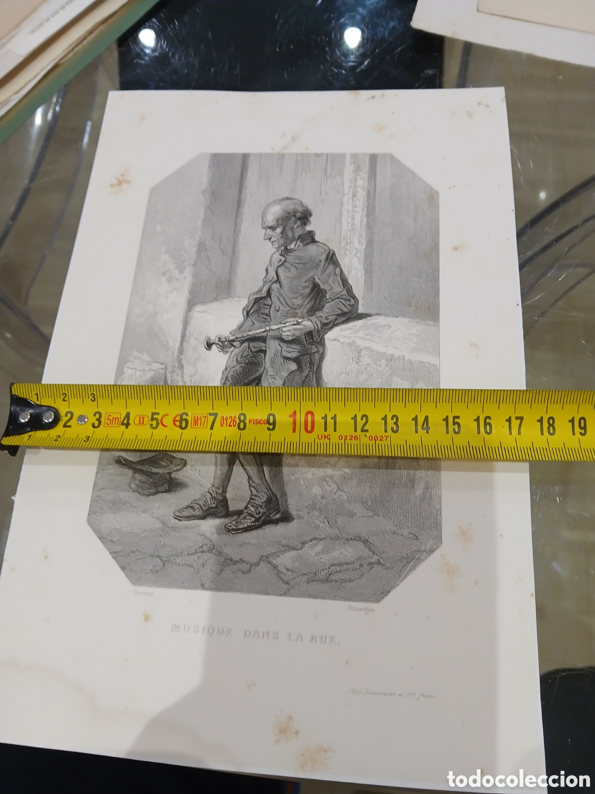 Arte: Grabado antiguo interesate - Foto 8