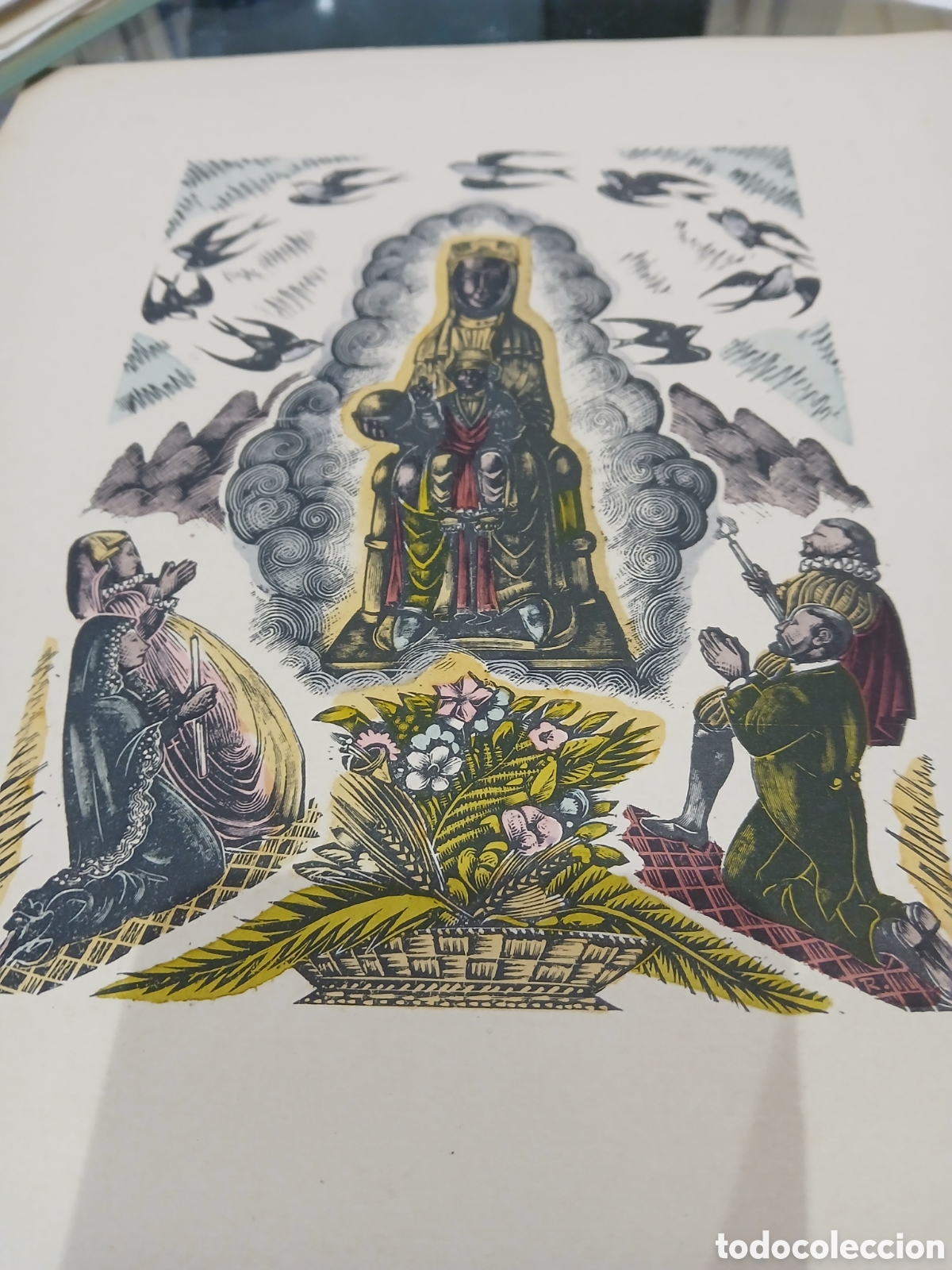 Arte: Grabado antiguo colerado - Foto 2