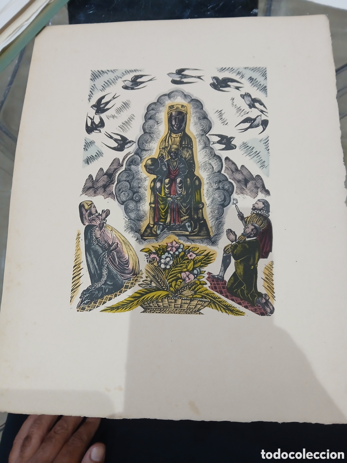 Arte: Grabado antiguo colerado