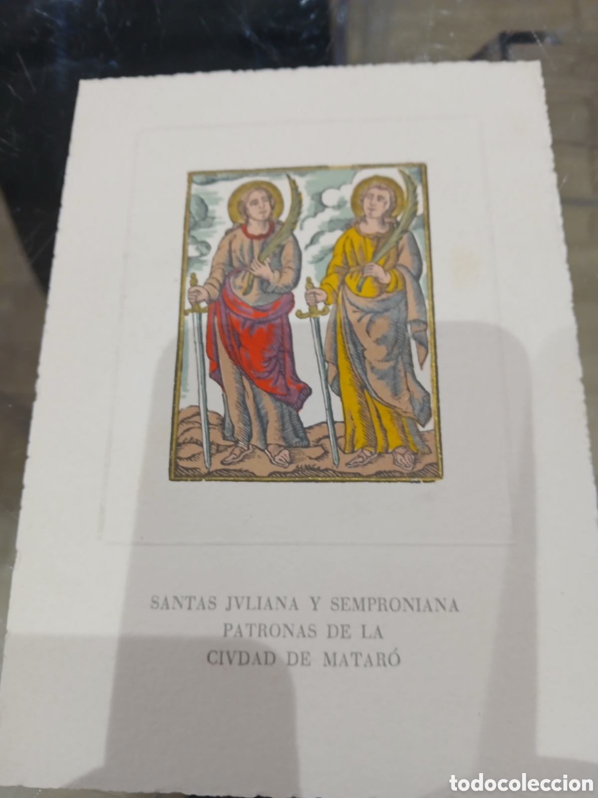 Arte: Grabado antiguo de mataro