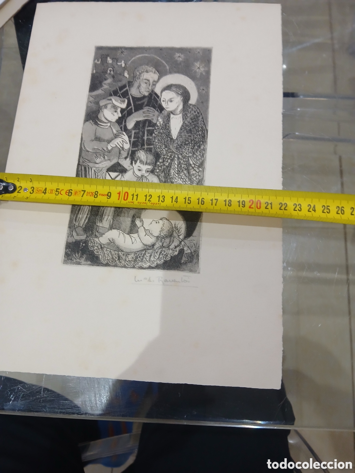 Arte: Grabado firmado sin identificar - Foto 5