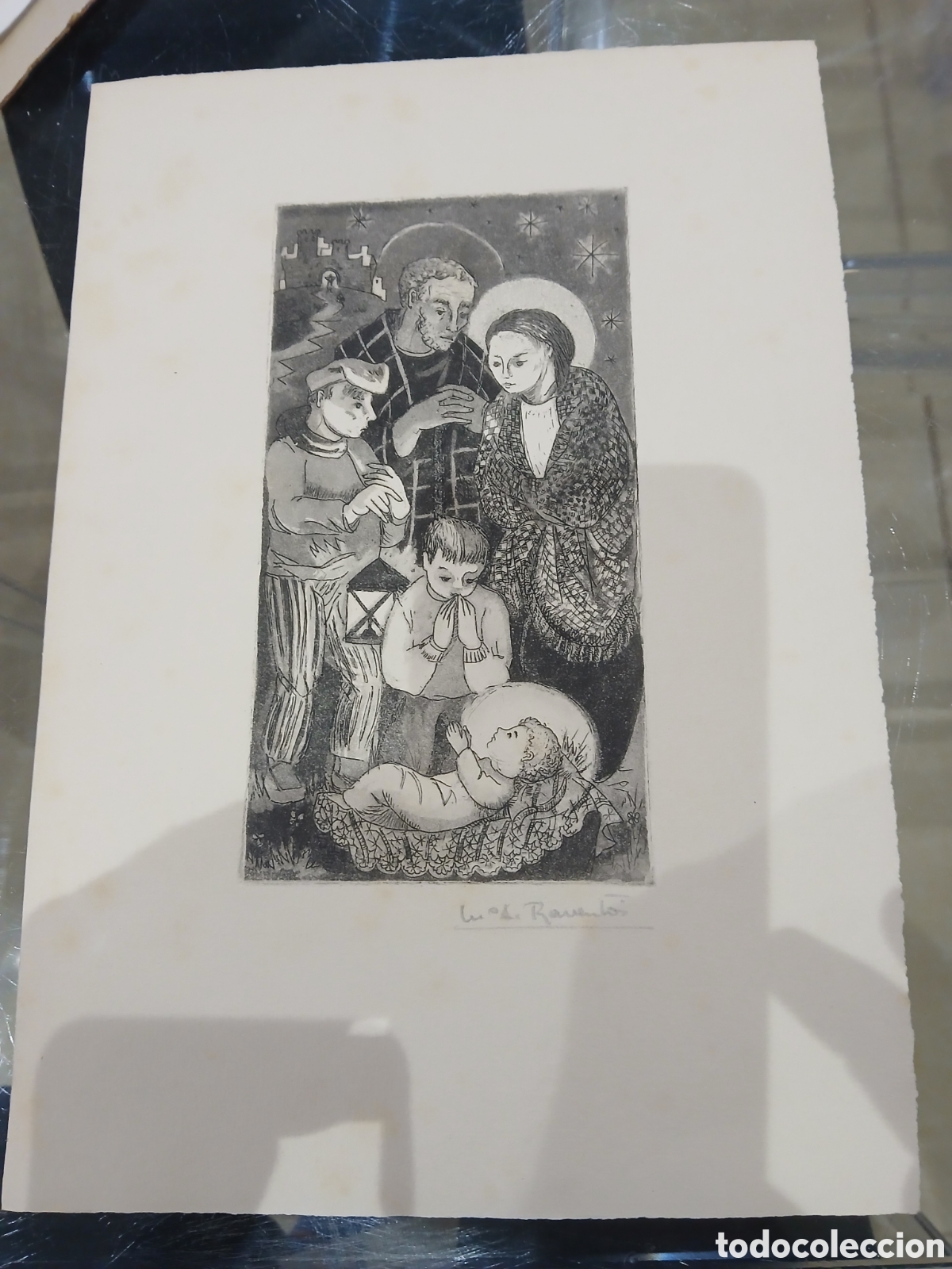 Arte: Grabado firmado sin identificar
