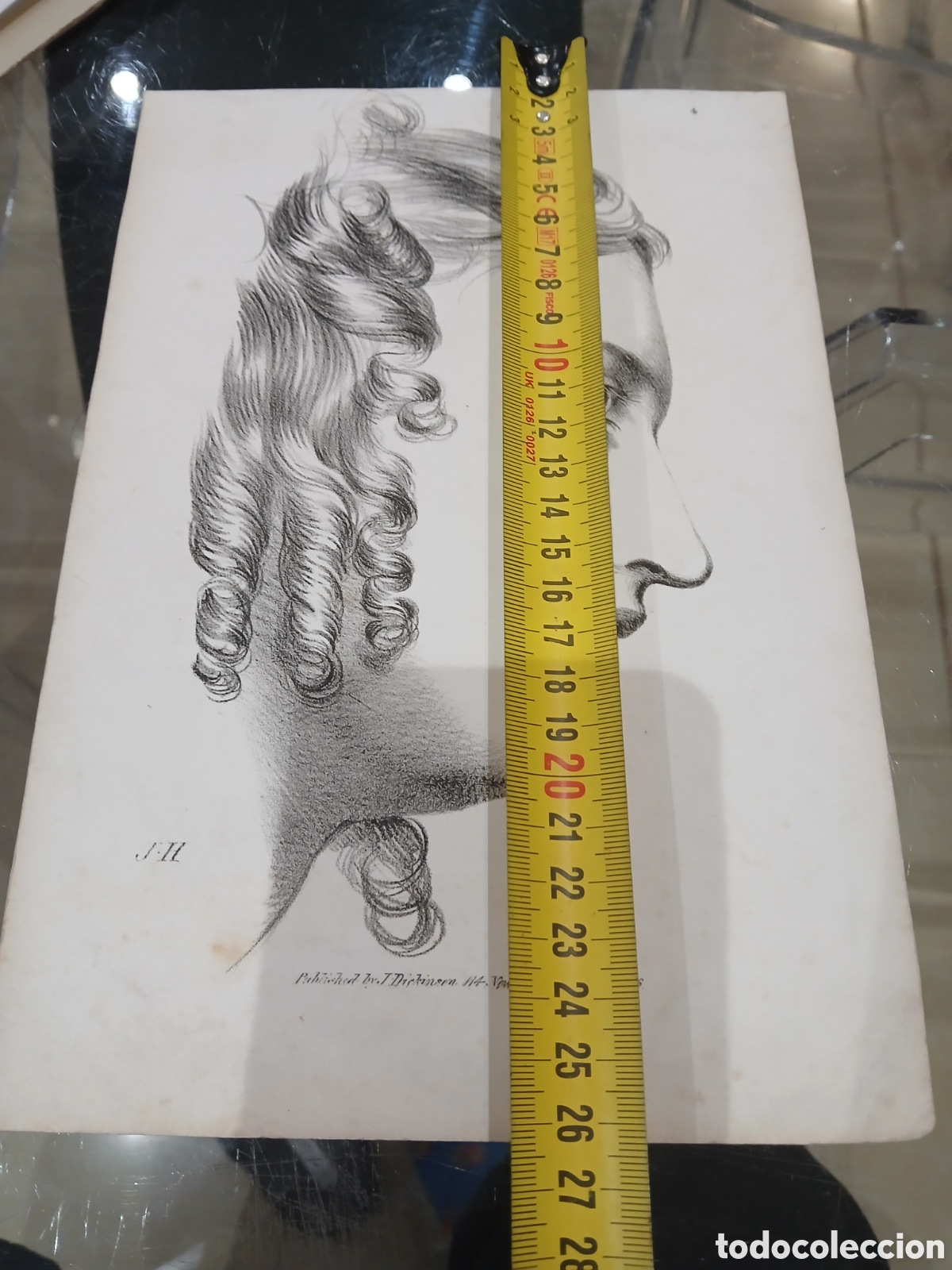Arte: Grabado antiguo sin idetificar - Foto 4