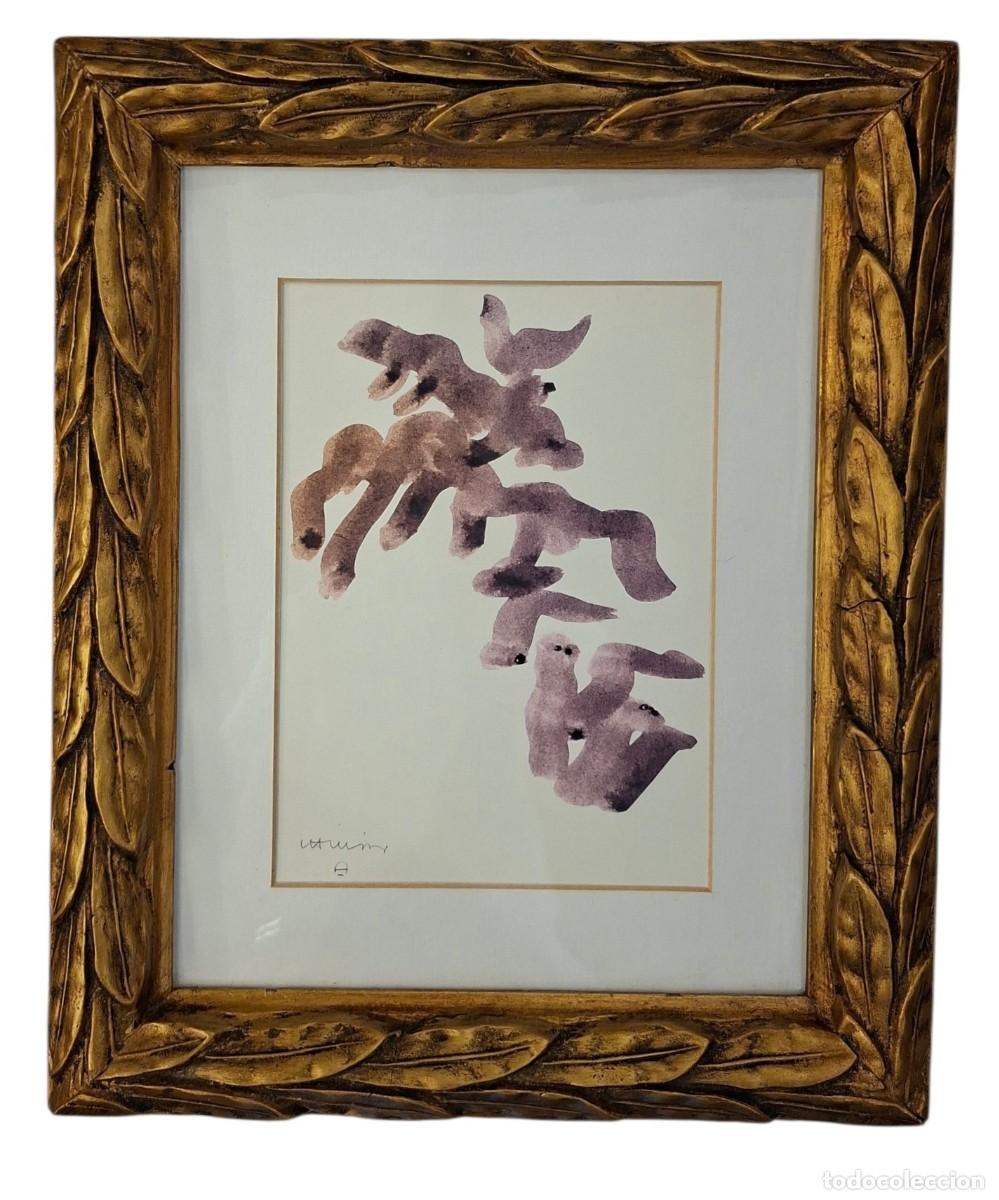Arte: Grabado del reconocido escultor y grabador Eduardo Chillida