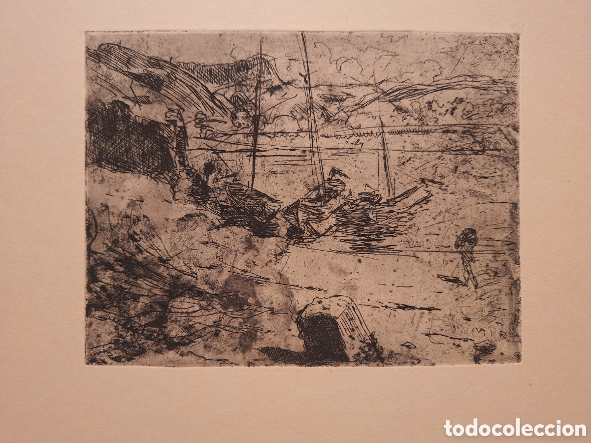 Arte: LA PLAYA POR JOAQUIM MIR (1873-1940)