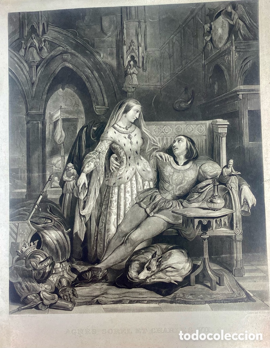 Arte: Grabado original Fernand Lh&eacute;rie 1830