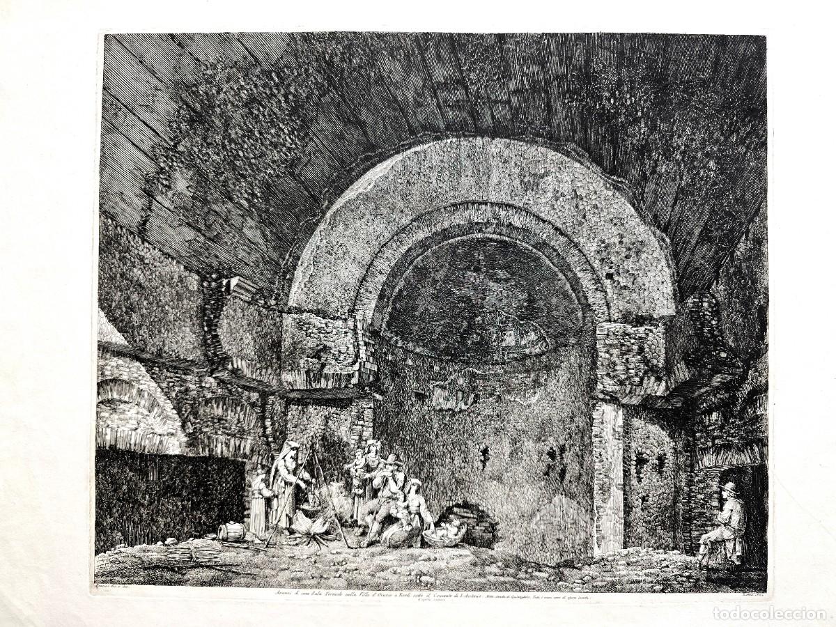 Arte: ROSSINI. Grabado Roma 1834