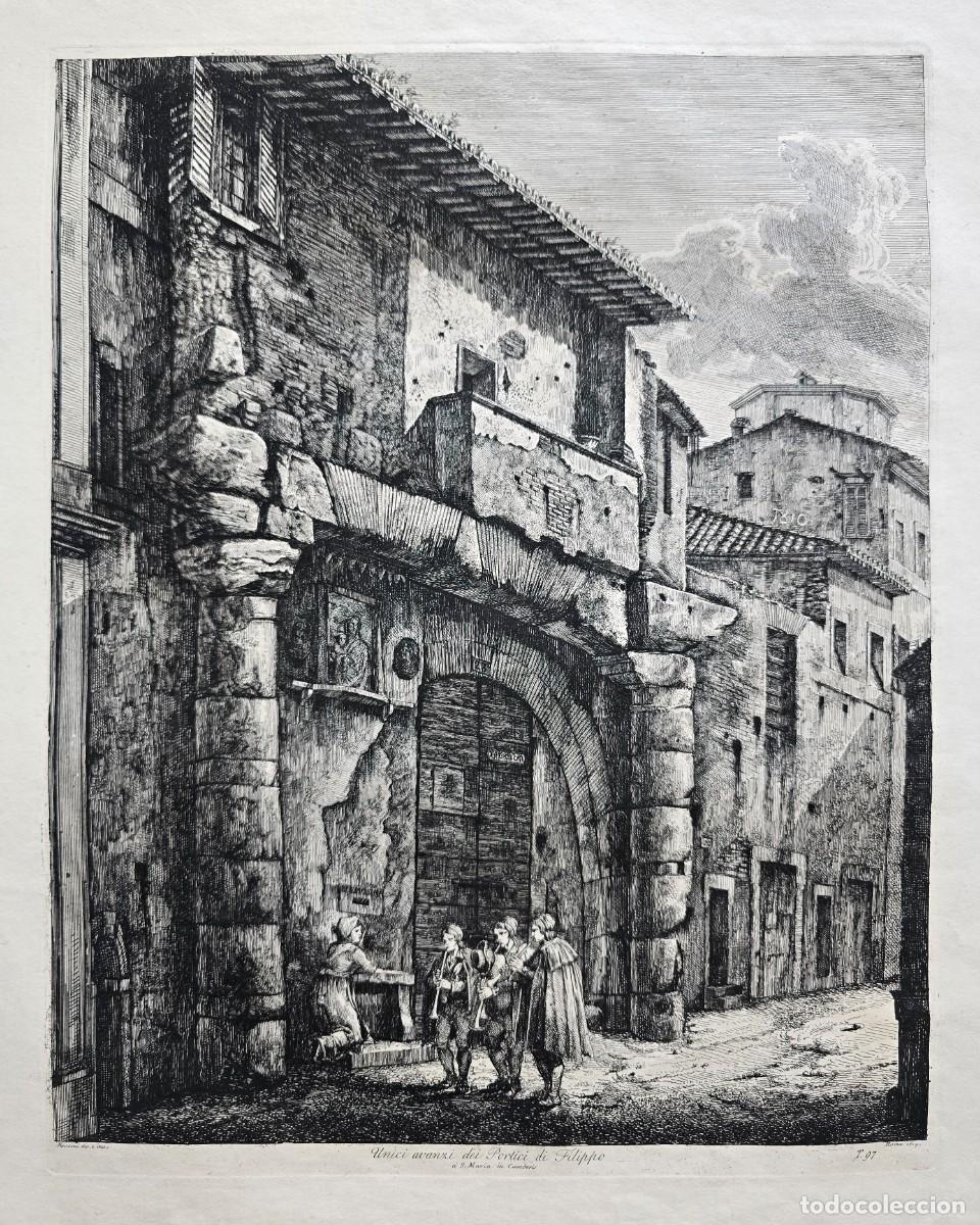 Arte: ROSSINI. Grabado Roma 1819