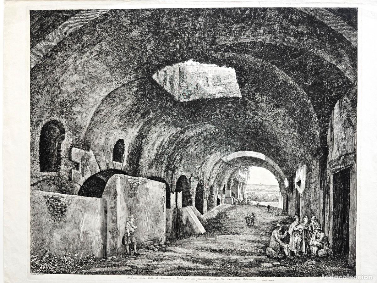 Arte: ROSSINI. Grabado Roma 1824