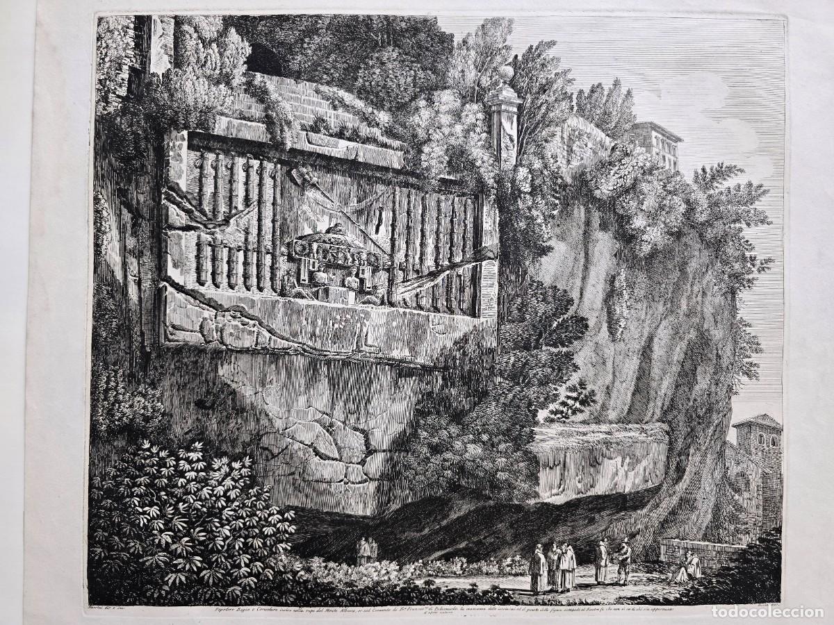Arte: ROSSINI. Grabado Roma 1825