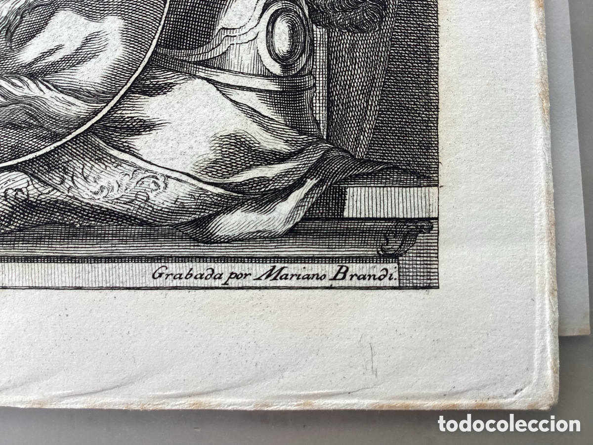 Arte: Grabado original Reyes Visigodos &ldquo;TURISMUNDO&rdquo; - Foto 4