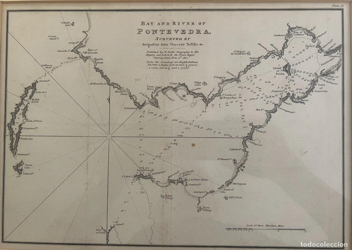 Arte: ANTIGUA LITOGRAF&Iacute;A MONTADA DE LA R&Iacute;A Y BAH&Iacute;A DE PONTEVEDRA. VICENTE TOFI&Ntilde;O. LONDRES 1812