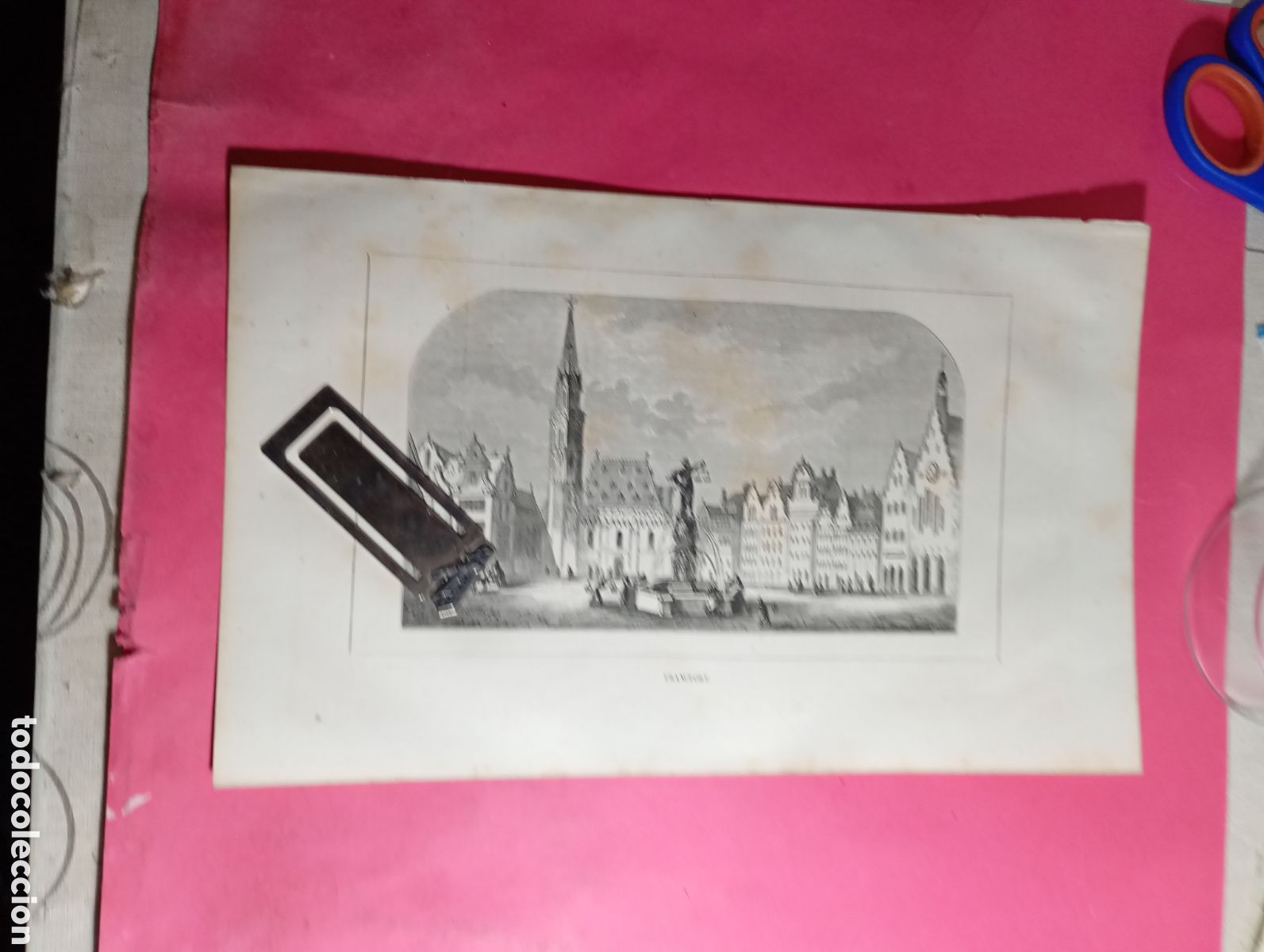 Arte: FRANCFORT ALEMANIA . B/N FIN XIX INICIO XX