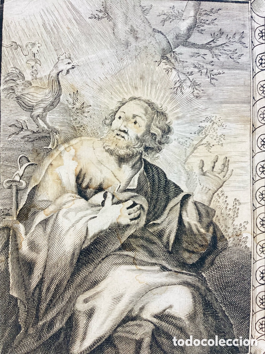Arte: Grabado original Stus. PETRUS - Foto 3