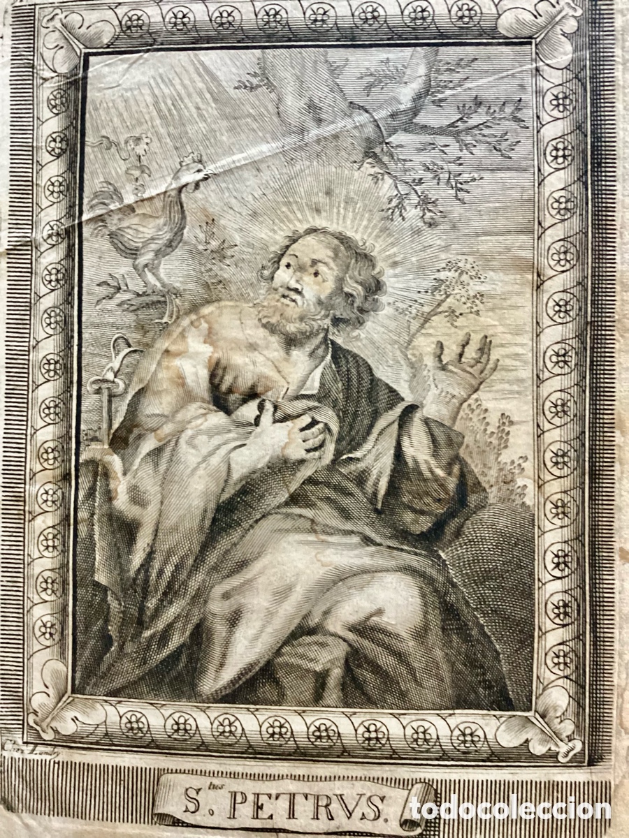 Arte: Grabado original Stus. PETRUS