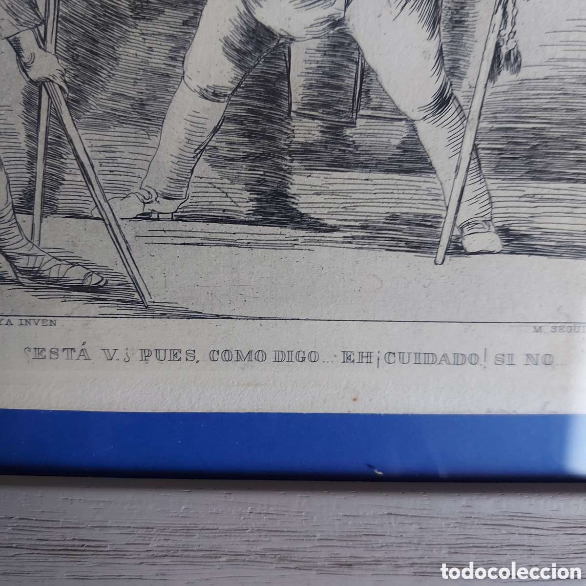 Arte: GOYA &rdquo;SERIE LOS CAPRICHOS&rdquo; AGUAFUERTE - Foto 4