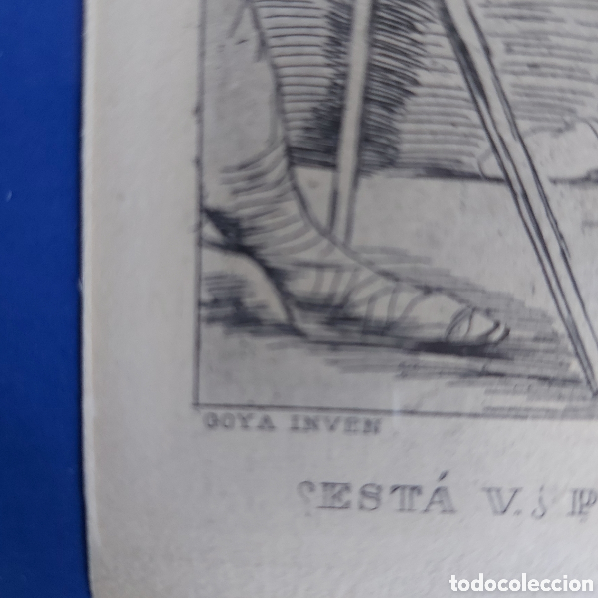 Arte: GOYA &rdquo;SERIE LOS CAPRICHOS&rdquo; AGUAFUERTE - Foto 5