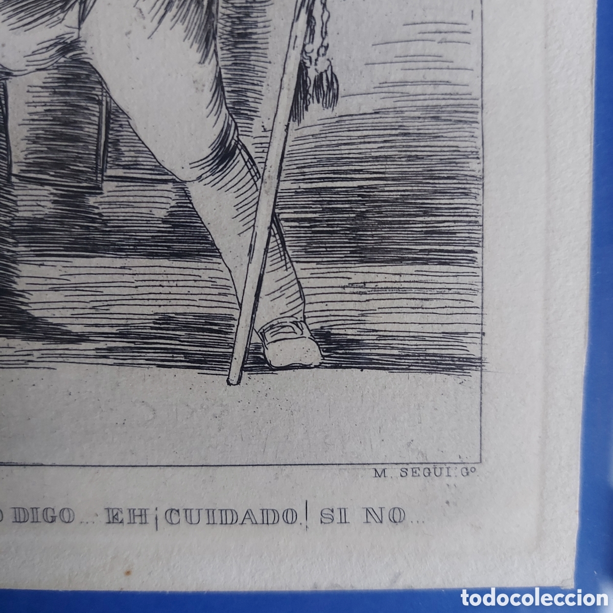 Arte: GOYA &rdquo;SERIE LOS CAPRICHOS&rdquo; AGUAFUERTE - Foto 6