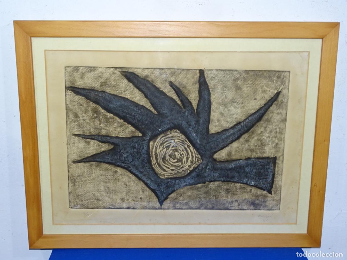 Arte: EXCELENTE GRABADO AL CARBORUNDUM DE RAMON FERRAN I PAGES 1962. 2/10
