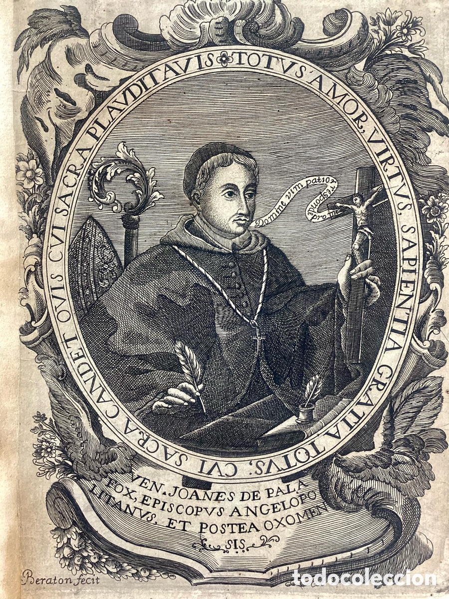 Arte: Grabado original de Jos&eacute; Beraton 1750 - Foto 2