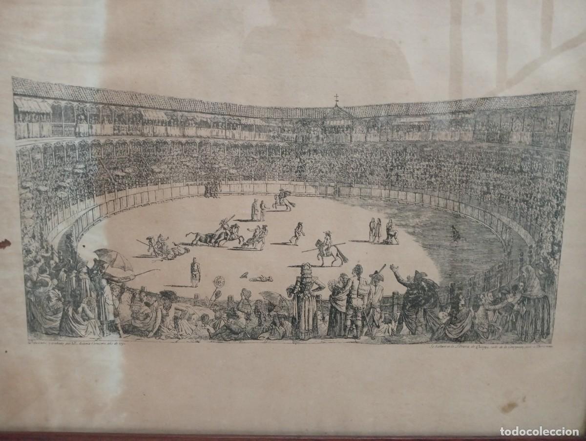 Arte: Antonio Carnicero Grabado original 1791. - Foto 2