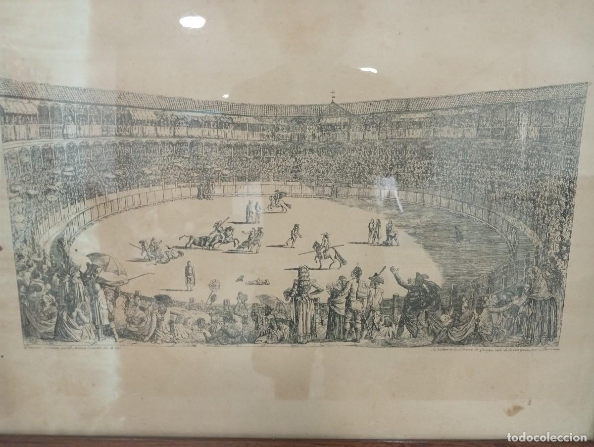 Arte: Antonio Carnicero Grabado original 1791. - Foto 3