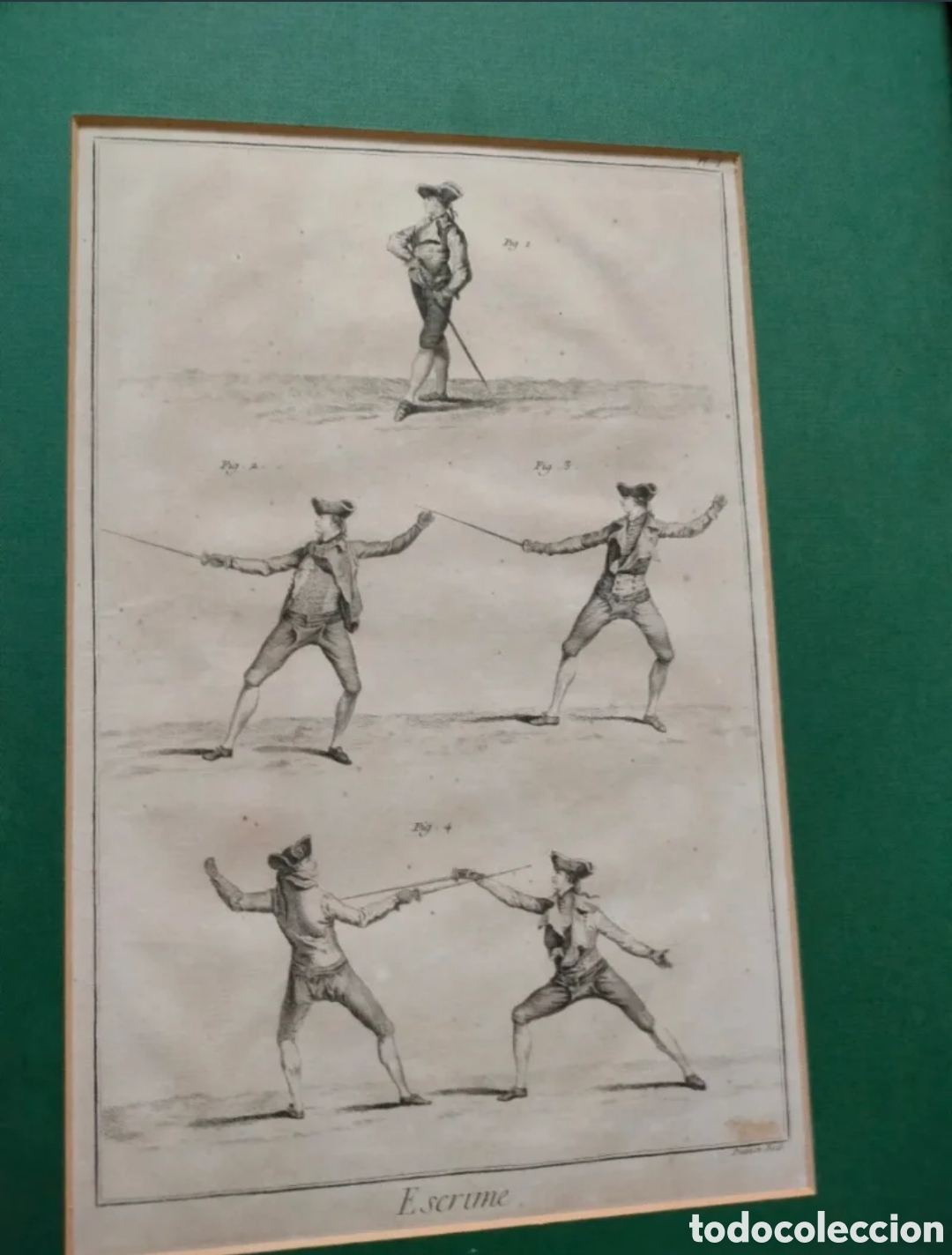 Arte: Grabados esgrima xviii - Foto 3