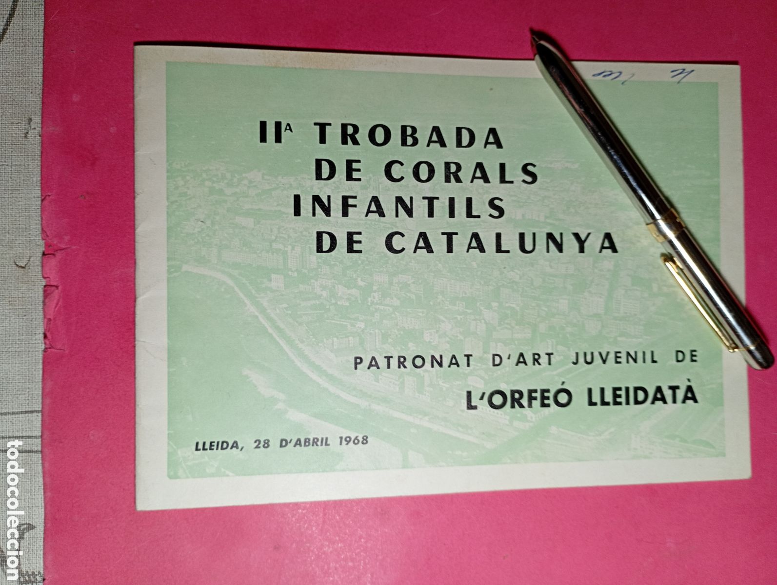 Arte: LLRIDA II&ordf; TROBADA CORALS INFANTILS DE CATALUNYA L&acute;ORFEO LLEIDATA