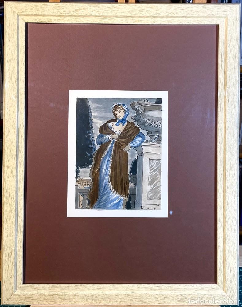 Arte: Garc&iacute;a Benito, Eduardo. Cromolitograf&iacute;a de 1937