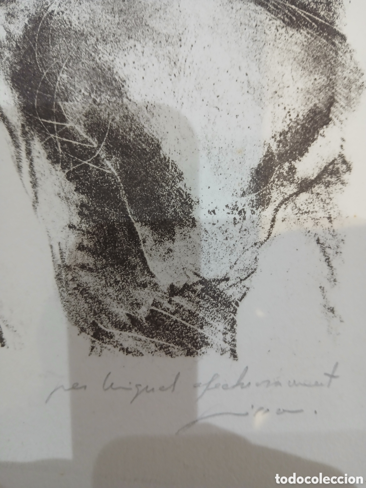 Arte: Grabado firmado sin identificar - Foto 2