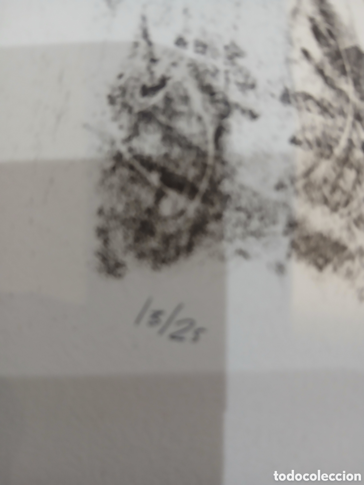 Arte: Grabado firmado sin identificar - Foto 3