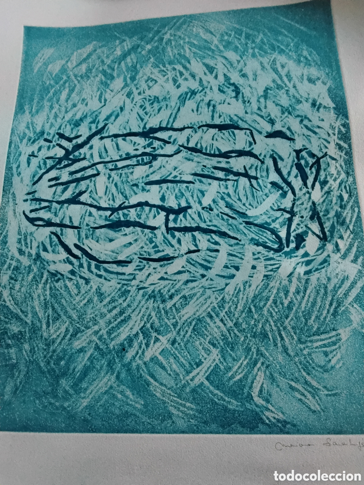 Arte: MARIONA SANAHUJA. GRABADO. NUMERADO 4/50