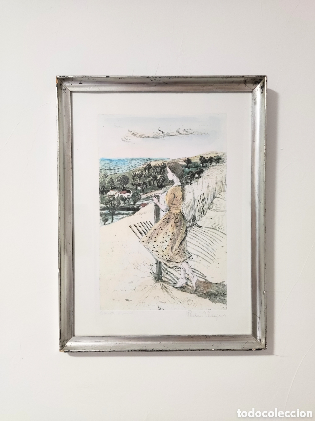 Arte: Grabado Aguafuerte Graziella Paolini Parlagreco