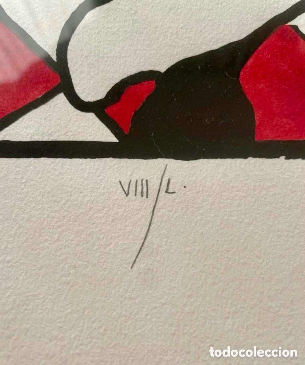Arte: Grabado litograf&iacute;a RIPOLL&Eacute;S - Foto 2
