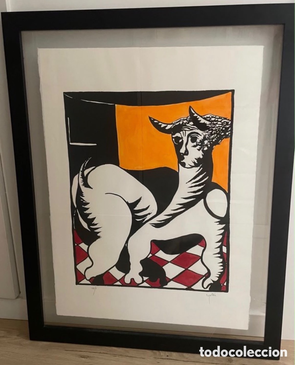 Arte: Grabado litograf&iacute;a RIPOLL&Eacute;S - Foto 1
