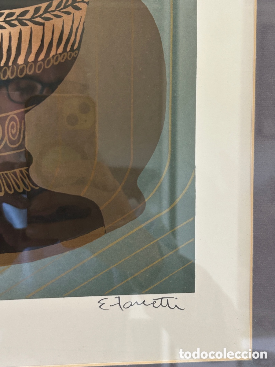 Arte: OBRA GR&Aacute;FICA FIRMADA E. ZANETTI - Foto 6