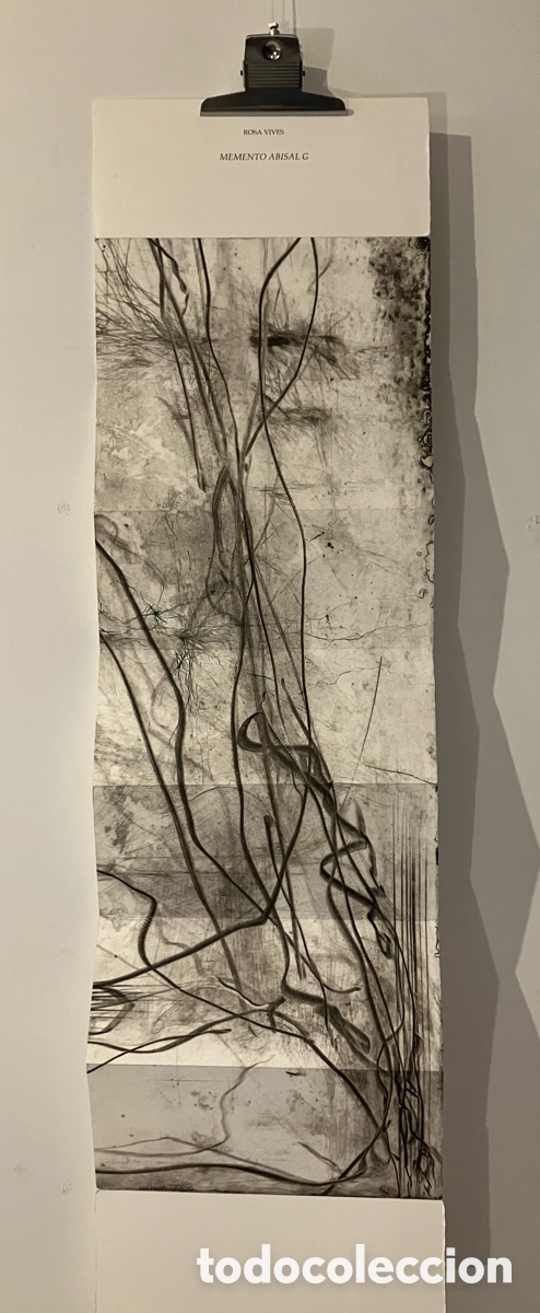 Arte: Memento Abisal G . Libro de Artista grabado por Rosa Vives