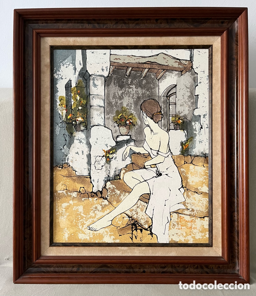 Arte: Cuado &Oacute;leograbado Bernard Dufour - Foto 2