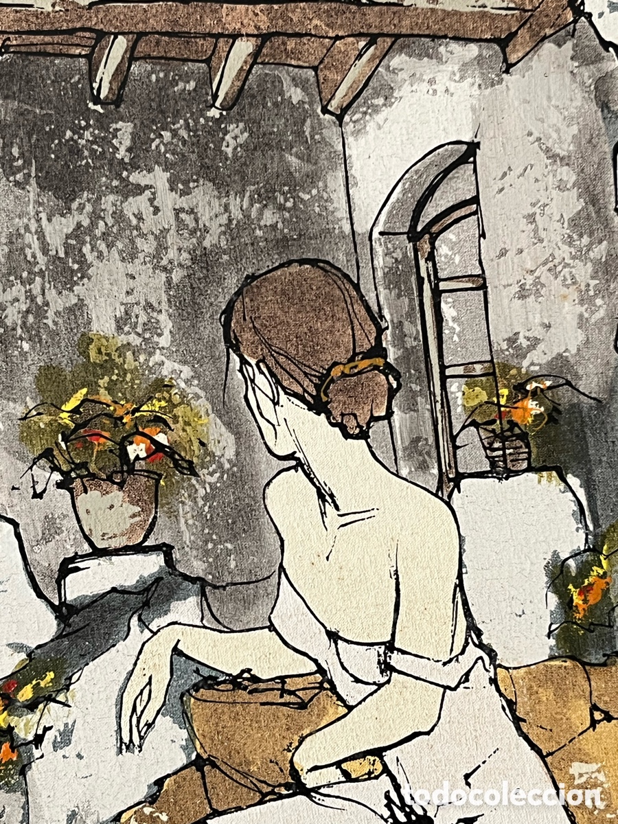 Arte: Cuado &Oacute;leograbado Bernard Dufour - Foto 6