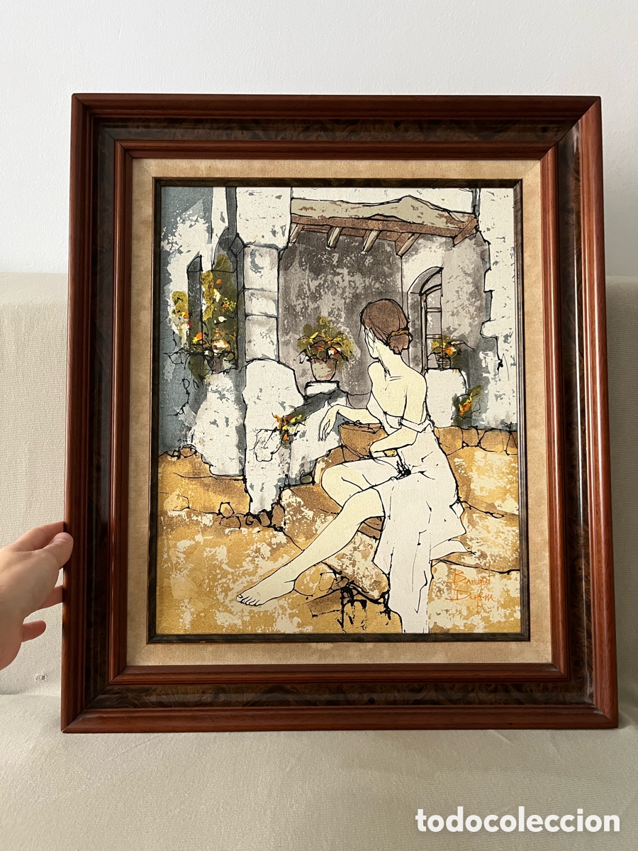 Arte: Cuado &Oacute;leograbado Bernard Dufour - Foto 1