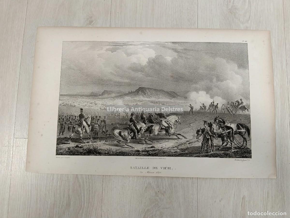 Art: Langlois. / Bichebois. - Batalle de Vich, 20 Fevrier 1810. Pl. 20.