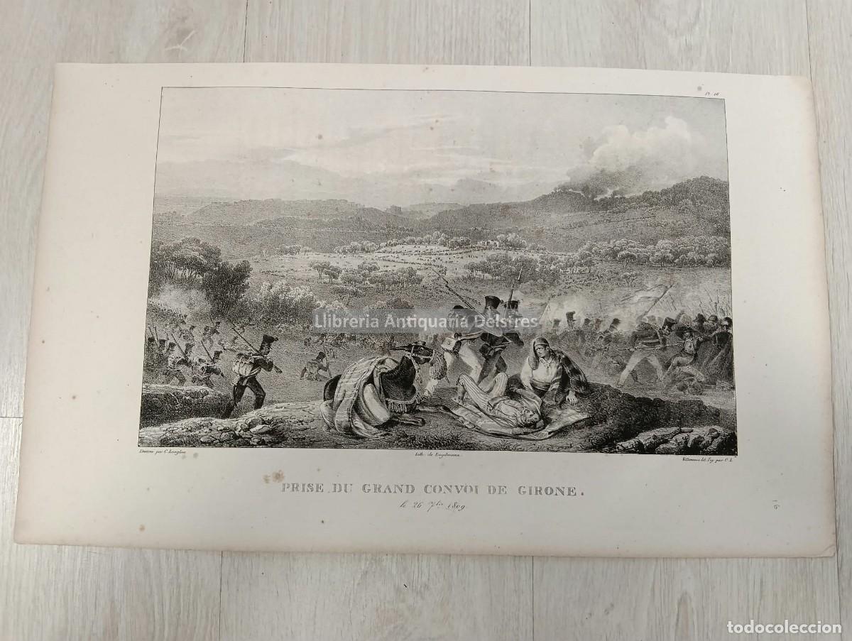 Art: Langlois. / Villenueve. - Prise du Grand Convoi de Girone. 26 Ybre 1809. Pl. 16.