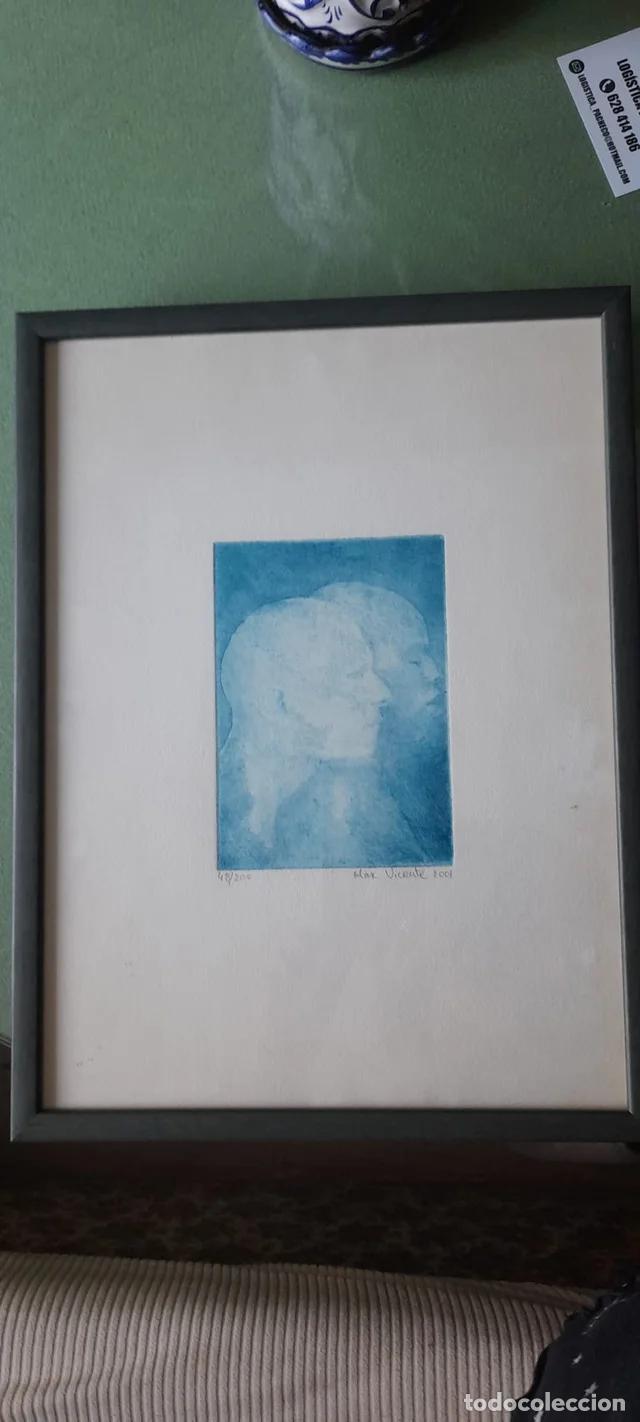 Arte: Grabado Original de Mar Vicente (2001) Edici&oacute;n Limitada 48/200